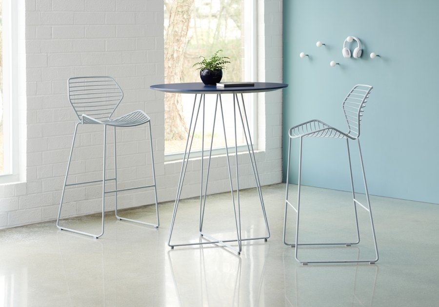 Davis Furniture — Ginkgo Wire Barstool