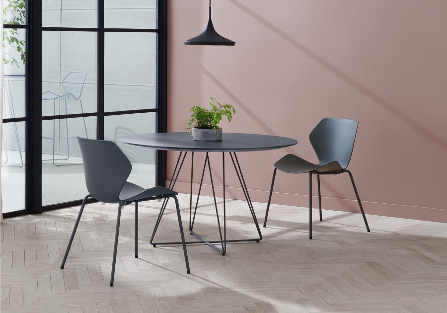 Davis Furniture — Ginkgo Wire Table