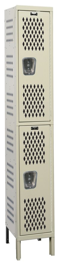 Hallowell — Heavy Duty Ventilated Hdv Kd Lockers Stock