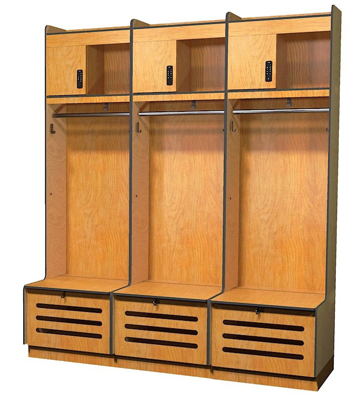 Hallowell — Versasport Phenolic Lockers Production
