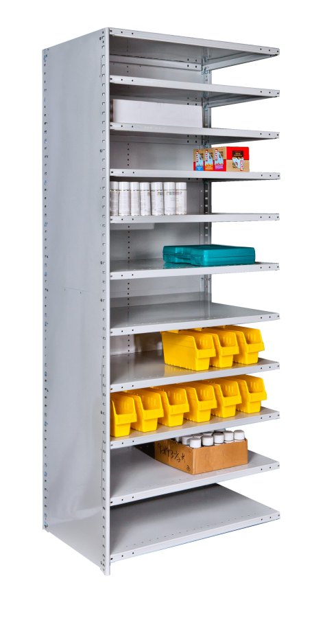 Hallowell — Hi Tech™ Medsafe Antimicrobial Shelving Closed