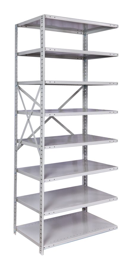 Hallowell — Hi Tech™ Medsafe Antimicrobial Shelving Open