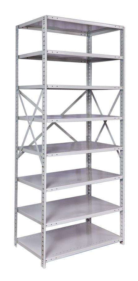 Hallowell — Hi Tech™ Medsafe Antimicrobial Shelving Open