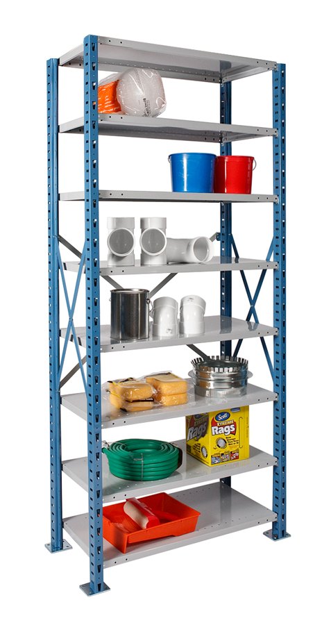 Hallowell — H Post™ High Capacity Shelving Open