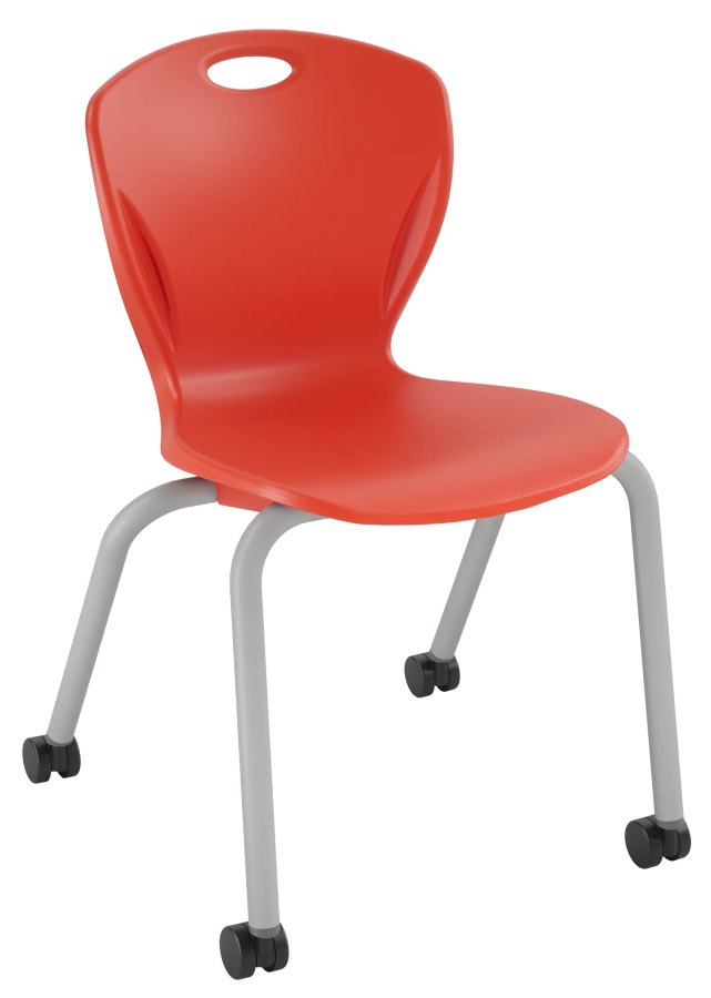 Artcobell — Four Leg Stacking Caster Chair