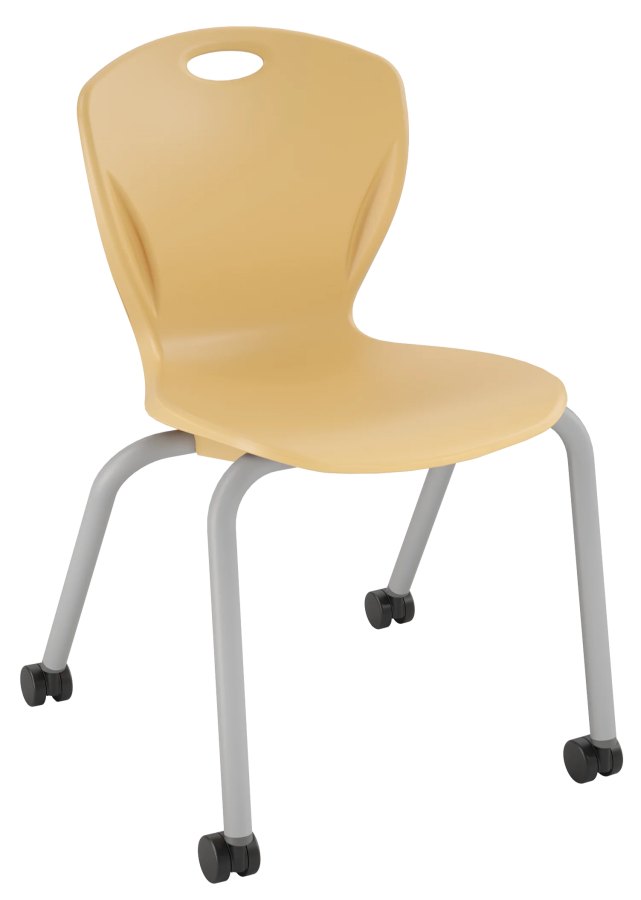 Artcobell — Four Leg Stacking Caster Chair