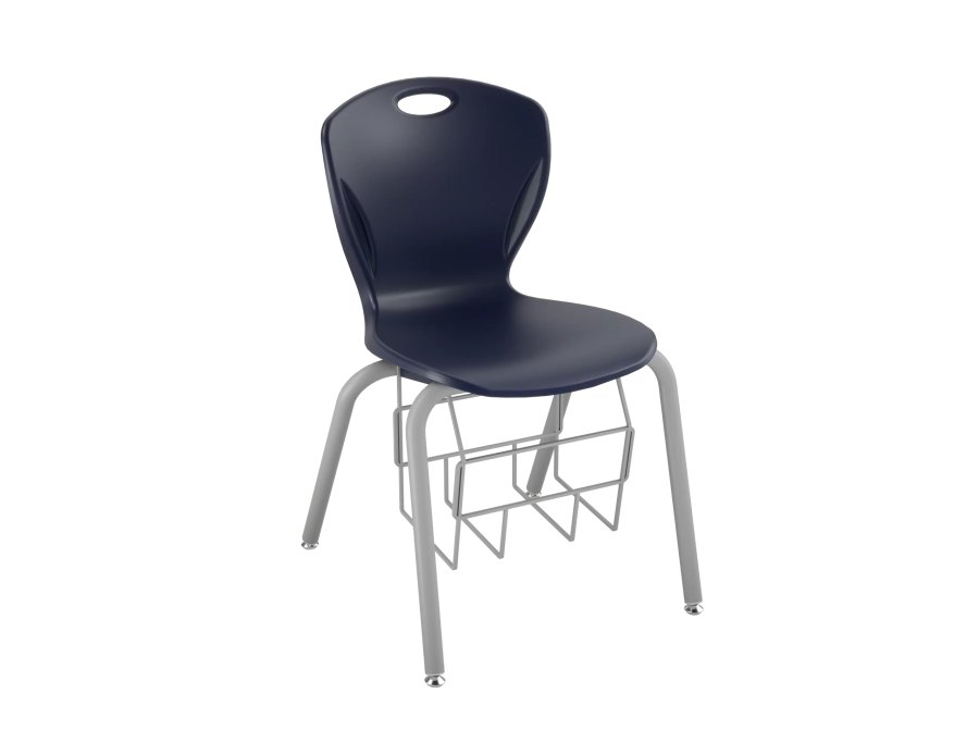 Artcobell — Four Leg Chair with Bookrack