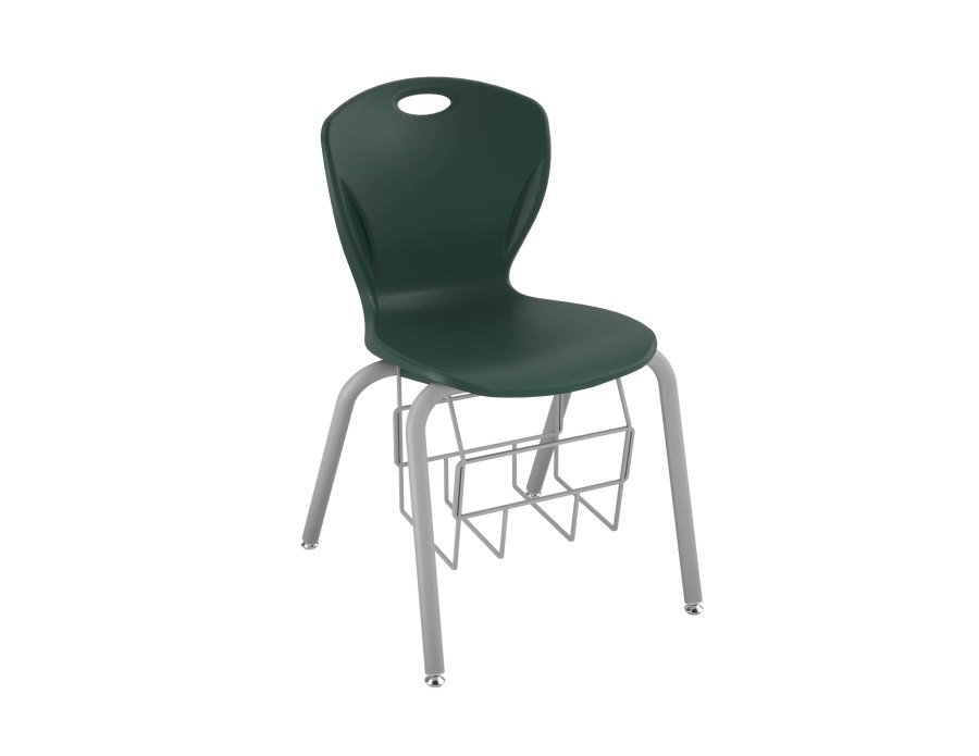 Artcobell — Four Leg Chair with Bookrack