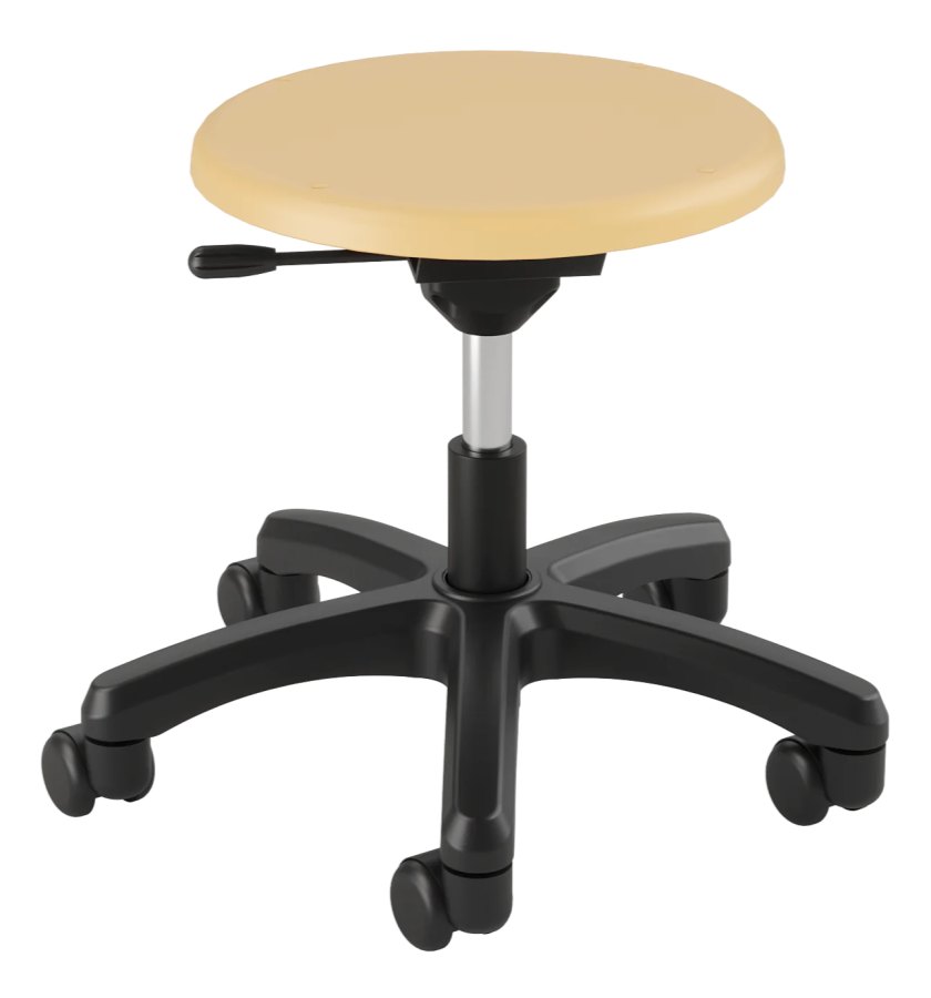 Artcobell — Mobile Swivel Stool