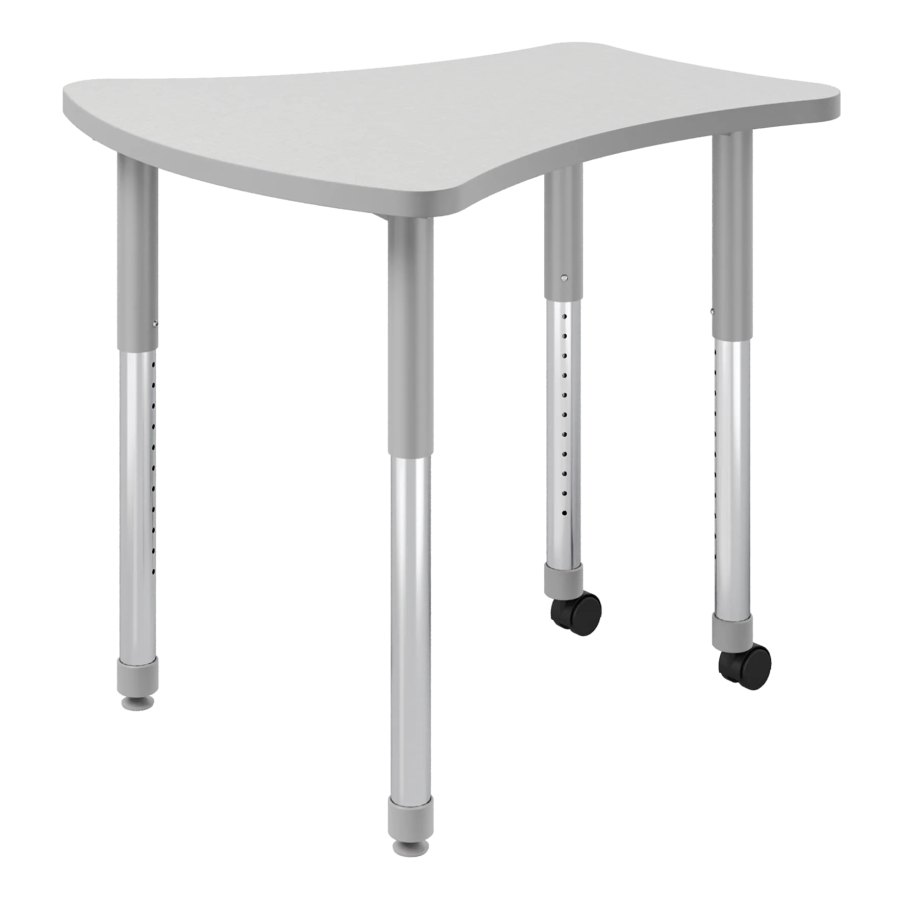 Artcobell — Adjustable Legs for DHT Shape Desks
