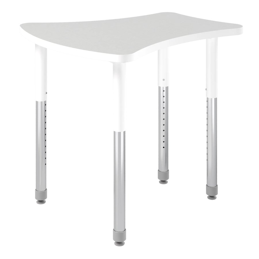 Artcobell — Adjustable Legs for DHT Shape Desks