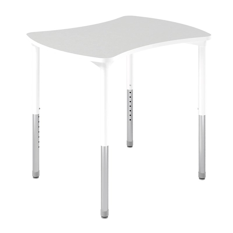 Adjustable Legs for DST Shape Desks